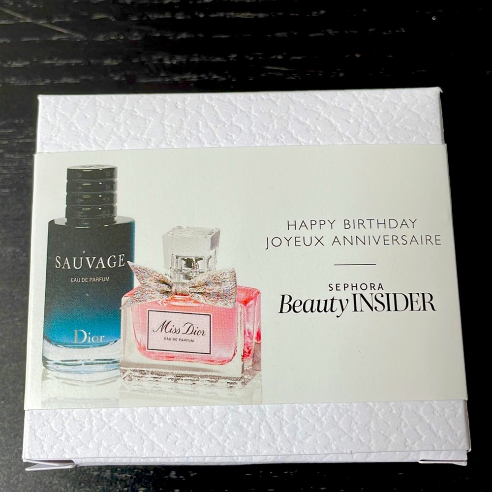 Sephora for lady and men mini perfume new in box